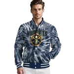 denver nuggets dynamic rings blue varsity jacket best selling