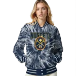 denver nuggets dynamic rings blue varsity jacket best selling