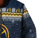 denver nuggets snowy pines blue bomber jacket best selling