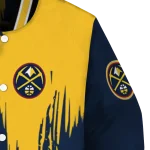 denver nuggets urban mark blue varsity jacket best selling