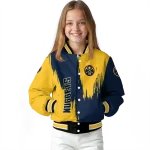 denver nuggets urban mark blue varsity jacket best selling
