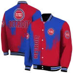 detroit pistons urban mark red varsity jacket best selling