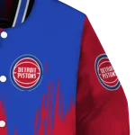 detroit pistons urban mark red varsity jacket best selling