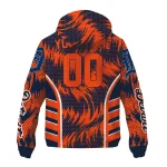 detroit tigers dynamic heat wave navy windbreaker jacket best selling