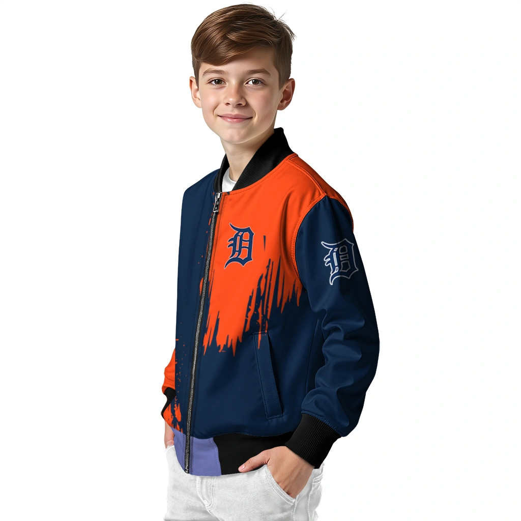 detroit tigers urban mark navy bomber jacket trendy detroit tigers urban mark navy bomber jacket trendy