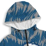 drake bulldogs dynamic heat wave blue windbreaker jacket best selling