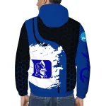 duke blue devils grid streak blue black windbreaker jacket best selling