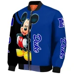duke blue devils mickey mouse blue bomber jacket best selling