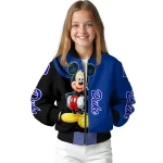 duke blue devils mickey mouse blue bomber jacket best selling