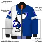 duke blue devils snoopy attitude blue bomber jacket best selling