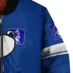 duke blue devils snoopy attitude blue bomber jacket best selling