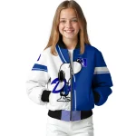 duke blue devils snoopy attitude blue bomber jacket best selling