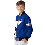 duke blue devils snoopy attitude blue bomber jacket best selling