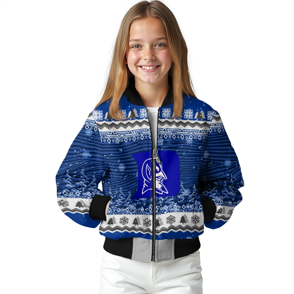 duke blue devils snowy pines blue bomber jacket top rated duke blue devils snowy pines blue bomber jacket top rated