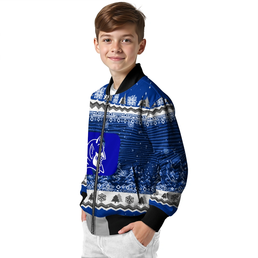 duke blue devils snowy pines blue bomber jacket trendy duke blue devils snowy pines blue bomber jacket trendy
