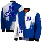 duke blue devils urban mark blue bomber jacket best selling