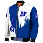 duke blue devils urban mark blue bomber jacket best selling