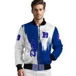 duke blue devils urban mark blue bomber jacket best selling