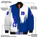 duke blue devils urban mark blue bomber jacket best selling