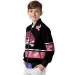 east carolina pirates pink ribbon black pink bomber jacket best selling