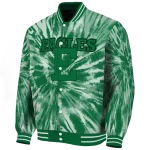eastern michigan eagles dynamic rings green varsity jacket best selling