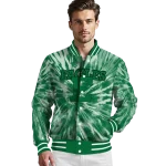 eastern michigan eagles dynamic rings green varsity jacket best selling