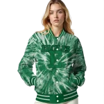 eastern michigan eagles dynamic rings green varsity jacket best selling