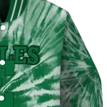 eastern michigan eagles dynamic rings green varsity jacket best selling