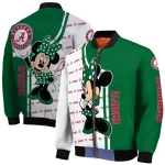 eastern michigan eagles minnie mouse green bomber jacket best selling