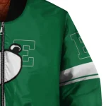 eastern michigan eagles snoopy attitude green bomber jacket best selling