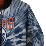 edmonton oilers dynamic rings blue bomber jacket best selling