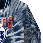 edmonton oilers dynamic rings blue varsity jacket best selling