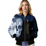 fiu panthers intricate skull blue black bomber jacket best selling
