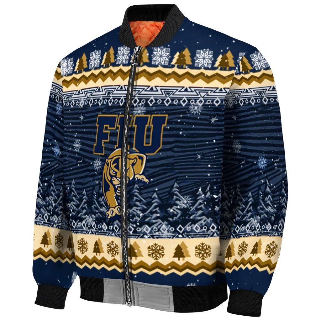 fiu panthers snowy pines blue bomber jacket fashion forward fiu panthers snowy pines blue bomber jacket fashion forward