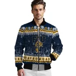 fiu panthers snowy pines blue bomber jacket best selling