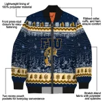 fiu panthers snowy pines blue bomber jacket best selling