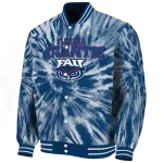 florida atlantic owls dynamic rings blue varsity jacket best selling