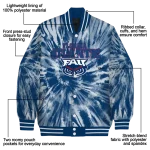 florida atlantic owls dynamic rings blue varsity jacket best selling