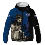 florida atlantic owls jesus roses blue black windbreaker jacket best selling