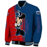 florida atlantic owls minnie mouse blue varsity jacket best selling