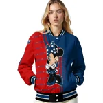 florida atlantic owls minnie mouse blue varsity jacket best selling