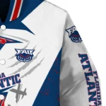 florida atlantic owls ripped bolt blue white varsity jacket best selling
