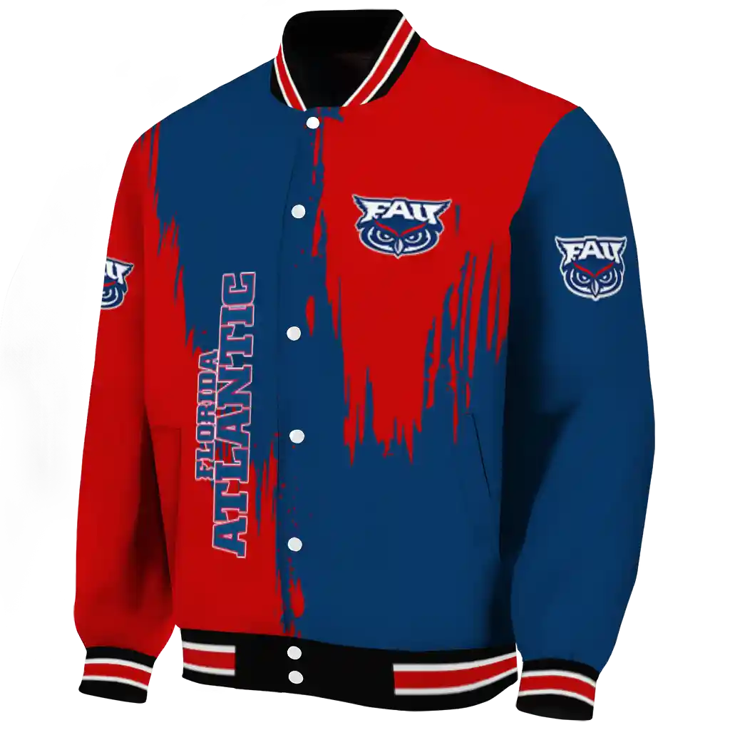 florida atlantic owls urban mark blue varsity jacket best selling florida atlantic owls urban mark blue varsity jacket best selling
