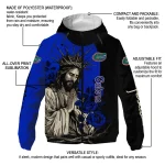 florida gators jesus roses blue black windbreaker jacket best selling