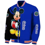 florida gators mickey mouse blue varsity jacket best selling