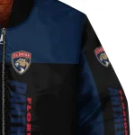florida panthers intricate skull red black bomber jacket best selling