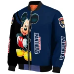 florida panthers mickey mouse red bomber jacket best selling
