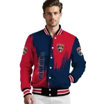 florida panthers urban mark red varsity jacket best selling