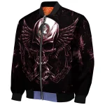 florida state seminoles skull bite garnet black bomber jacket best selling