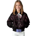florida state seminoles skull bite garnet black bomber jacket best selling